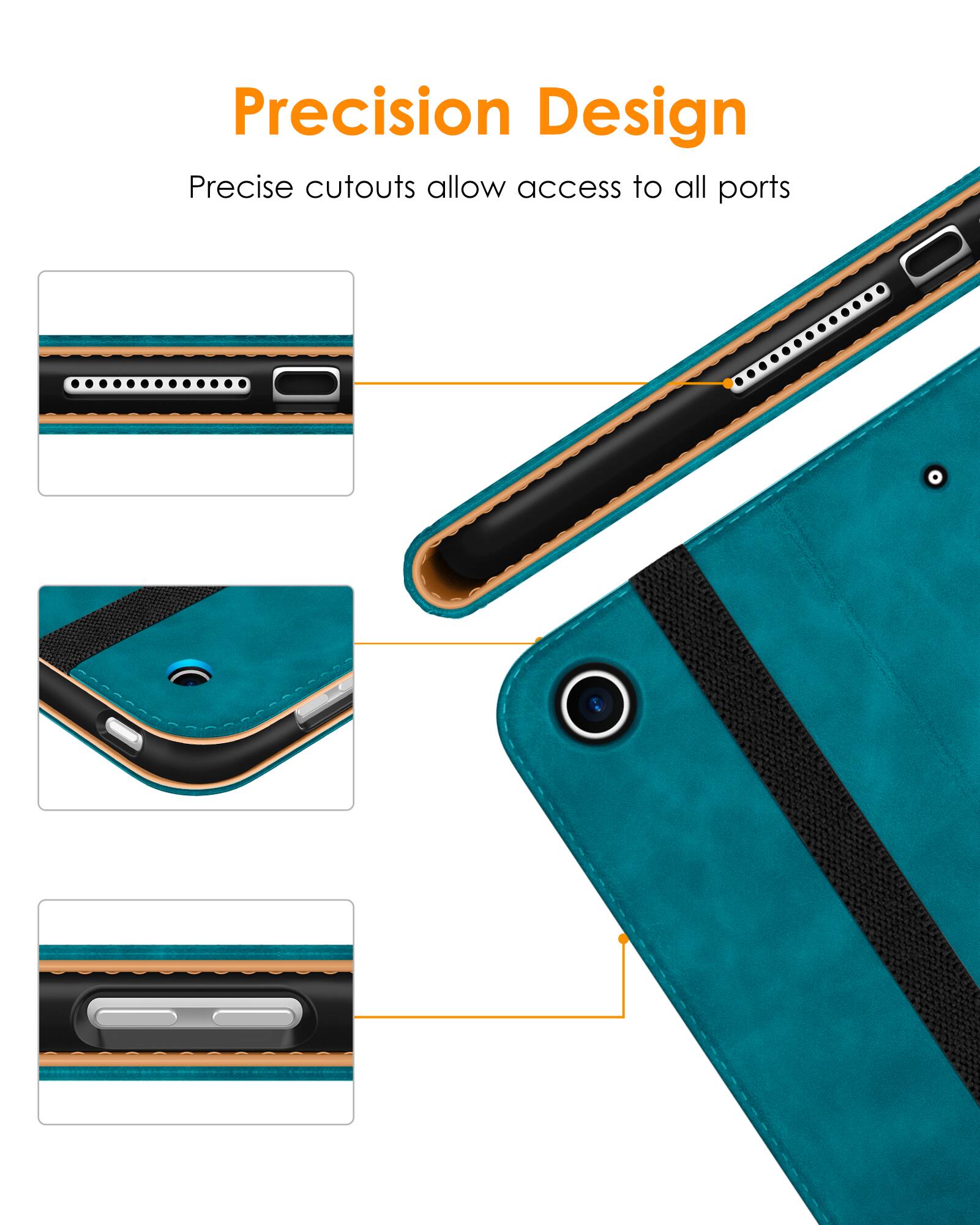 Precision Design  
Precise cutouts allow access to all ports