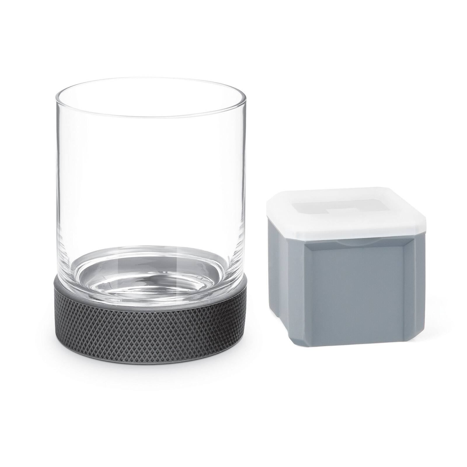 Alt View 2. Final Touch - Breakaway Hockey Puck Tumbler with Ice Mould - Clear.