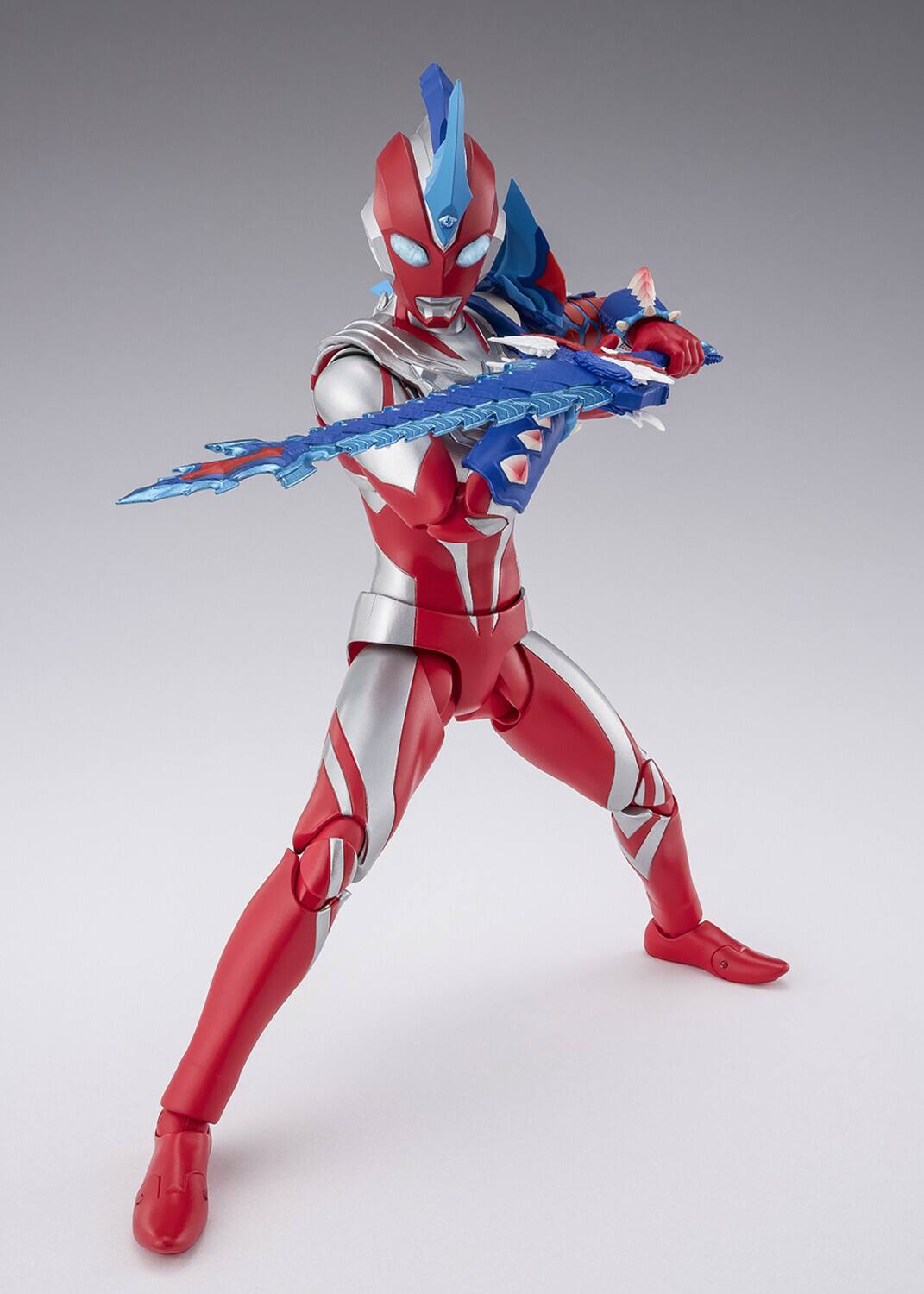 Alt View 2. PopMarket - Tamashii Nations - Ultraman - S.H.Figuarts - Omega Rekiness Armor Action Figure   - COLLECTIBLES - Multicolor.