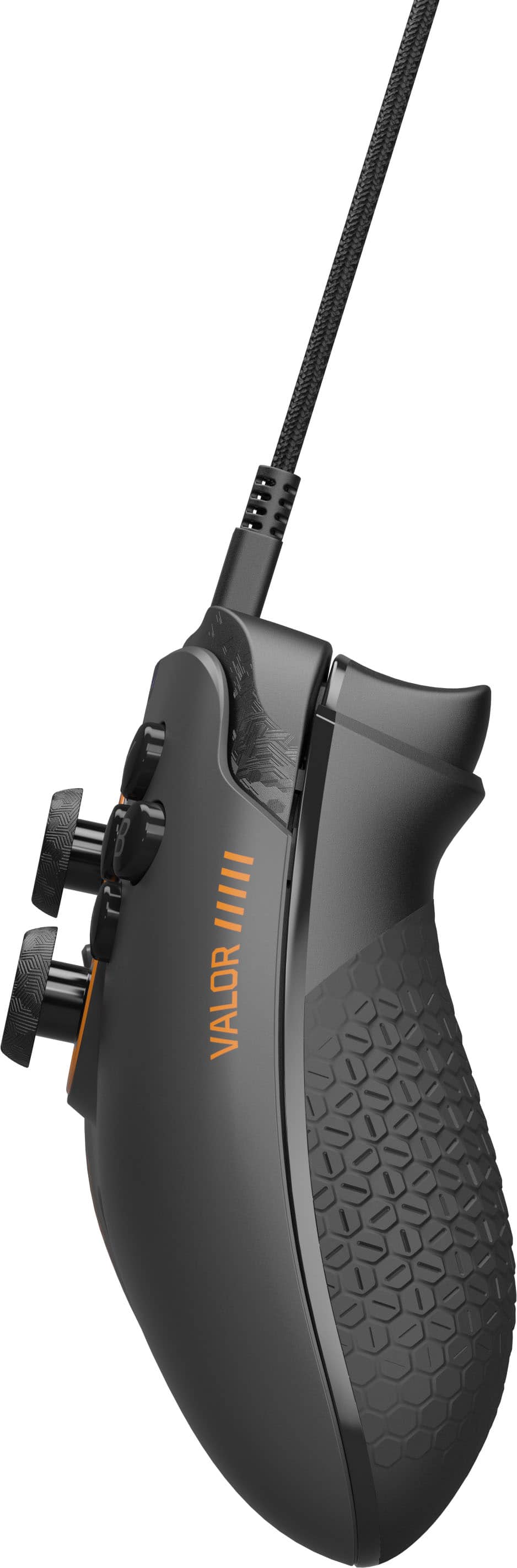 Alt View 17. SCUF - Valor Pro Wired Performance Controller for Xbox Series X|S, Xbox One, and PC - Steel Gray.