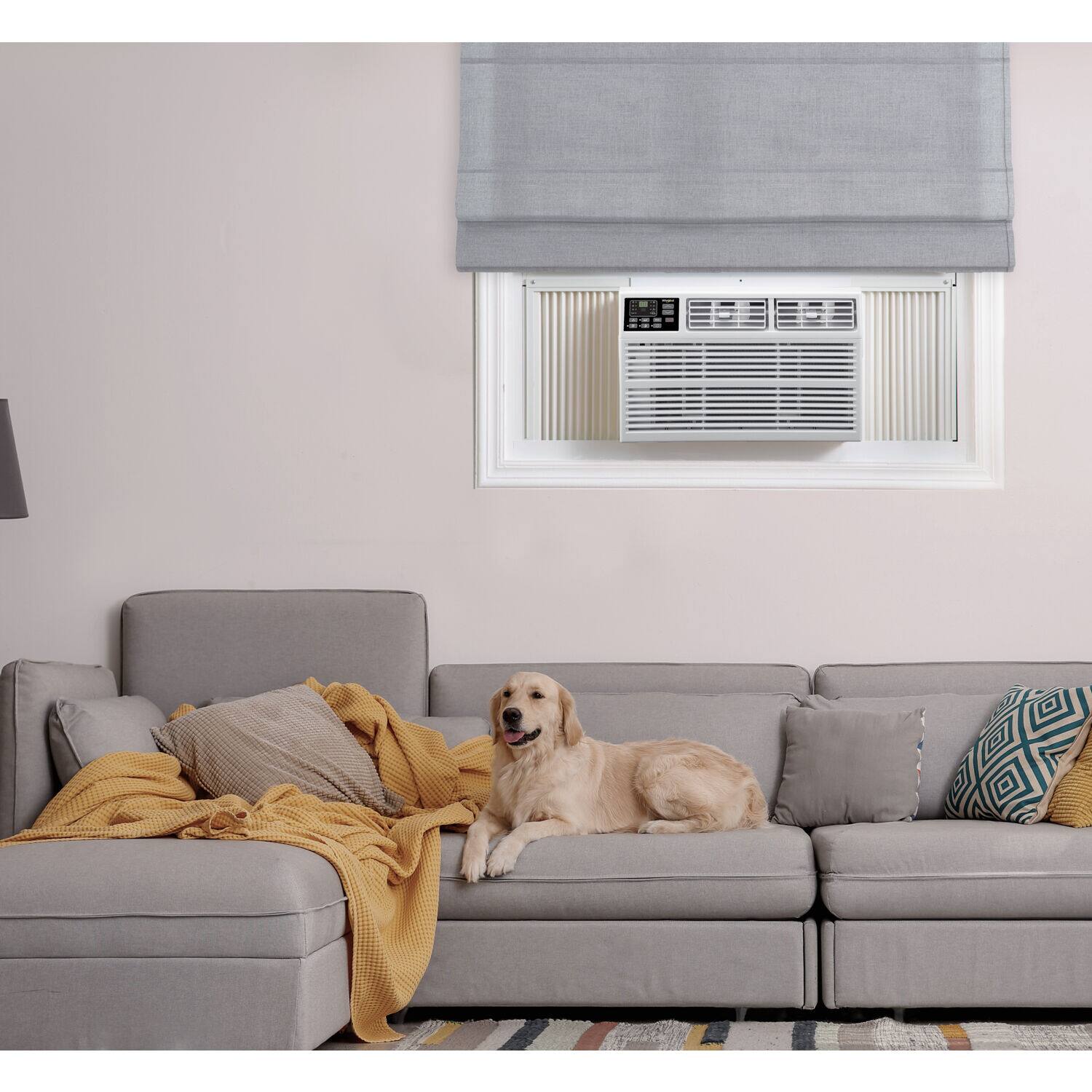 Alt View 11. Whirlpool - 550 Sq. Ft. 12,000 BTU Window Air Conditioner - White.