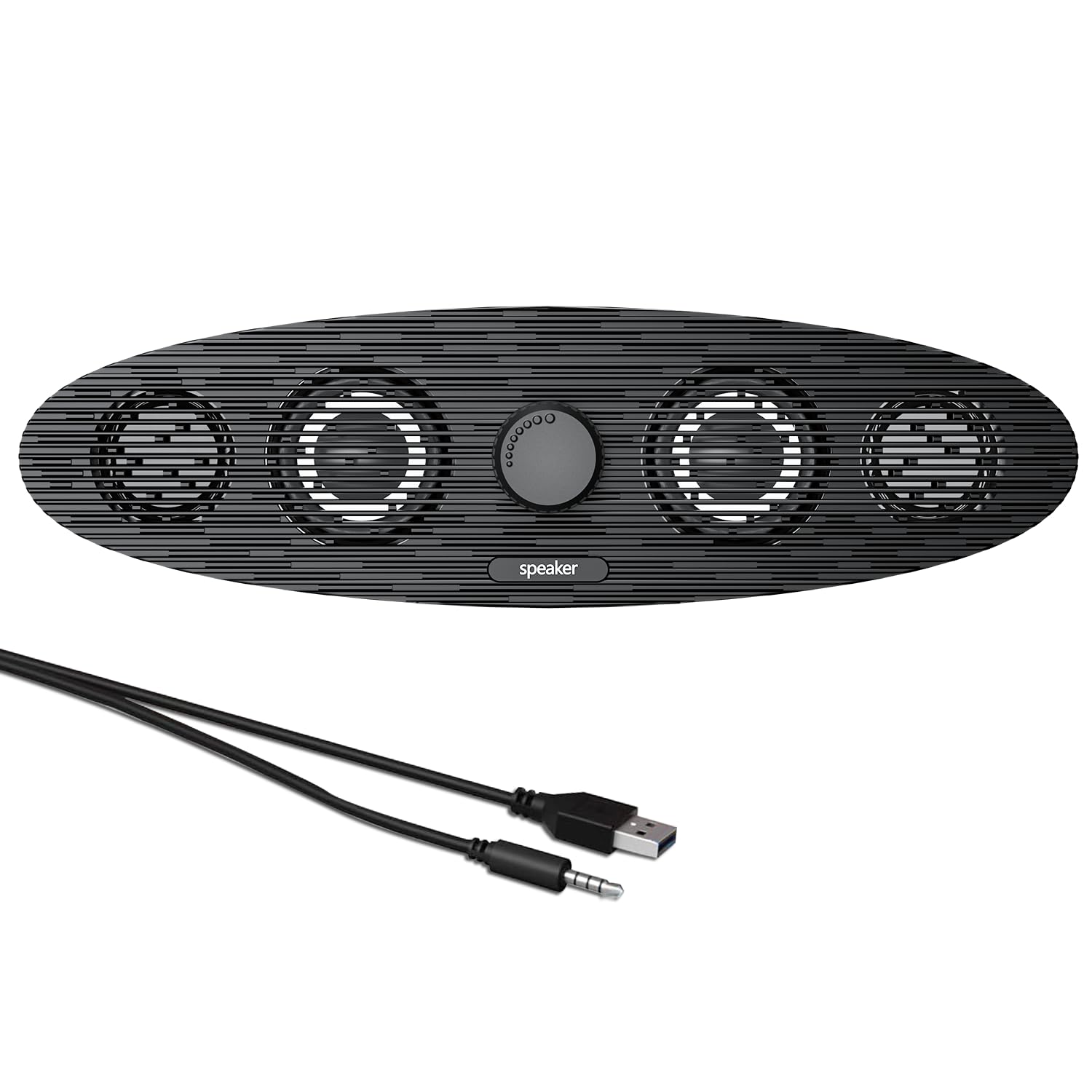 The text on the image reads:

"speaker"