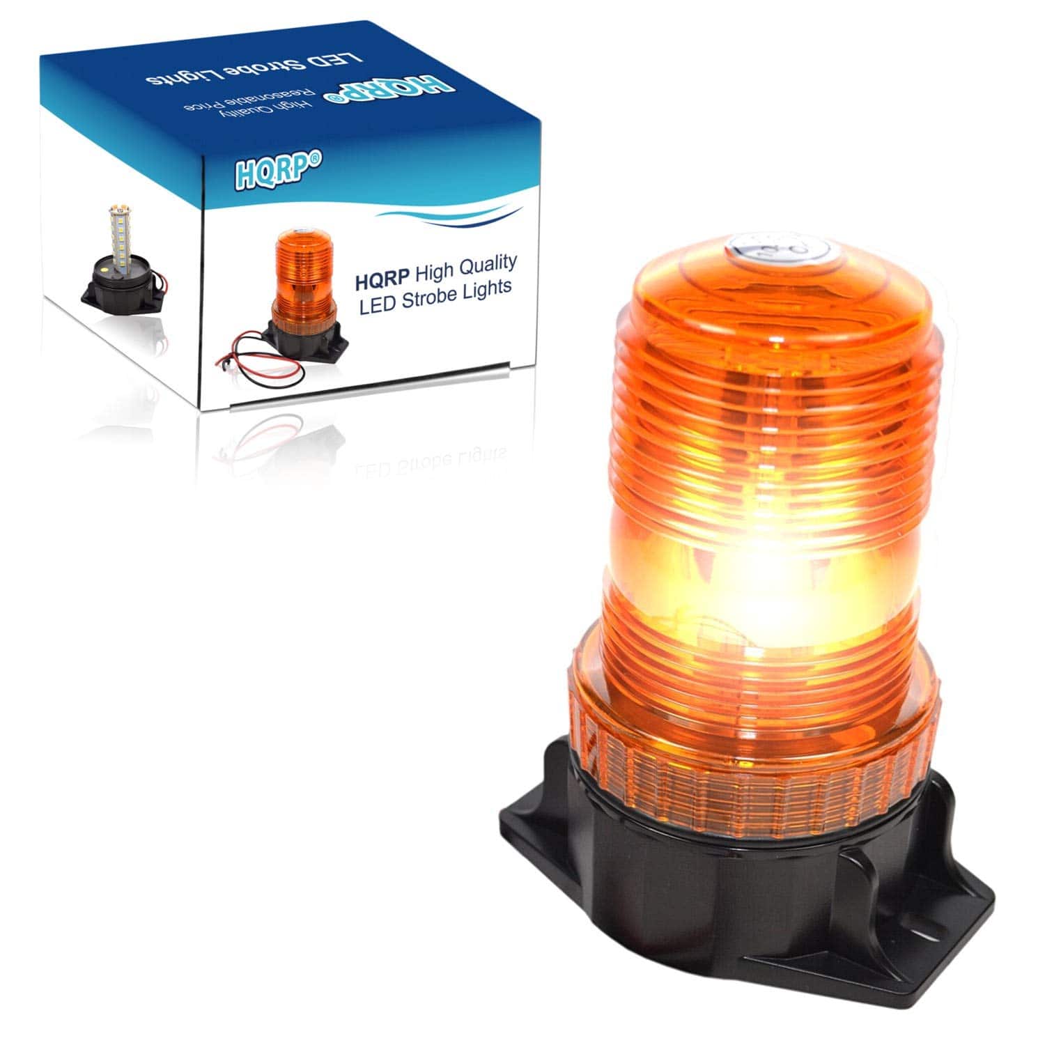 HQRP - 30-LED 360 Degree Mini Beacon Strobe Light 12-100 V DC for CAT E3500 E4000 E5000 Forklifts price history on PriceWatchPro