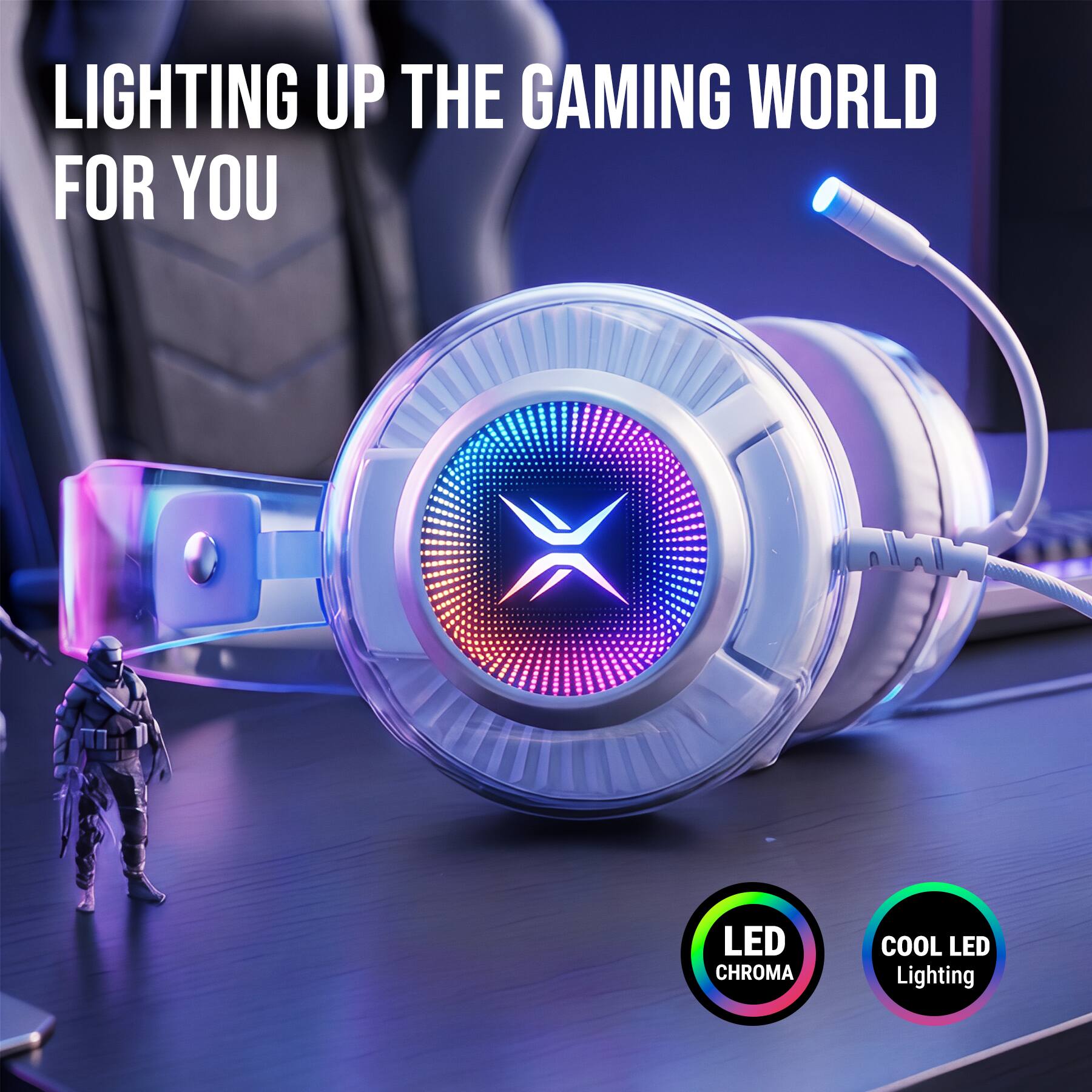 LIGHTING UP THE GAMING WORLD FOR YOU

LED CHROMA
COOL LED Lighting
