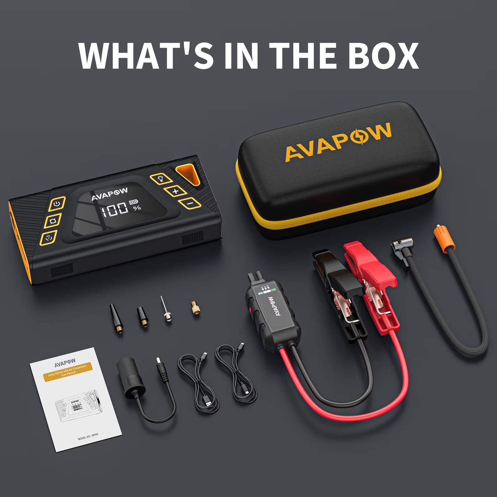 WHAT'S IN THE BOX

AVAPOW

100 %