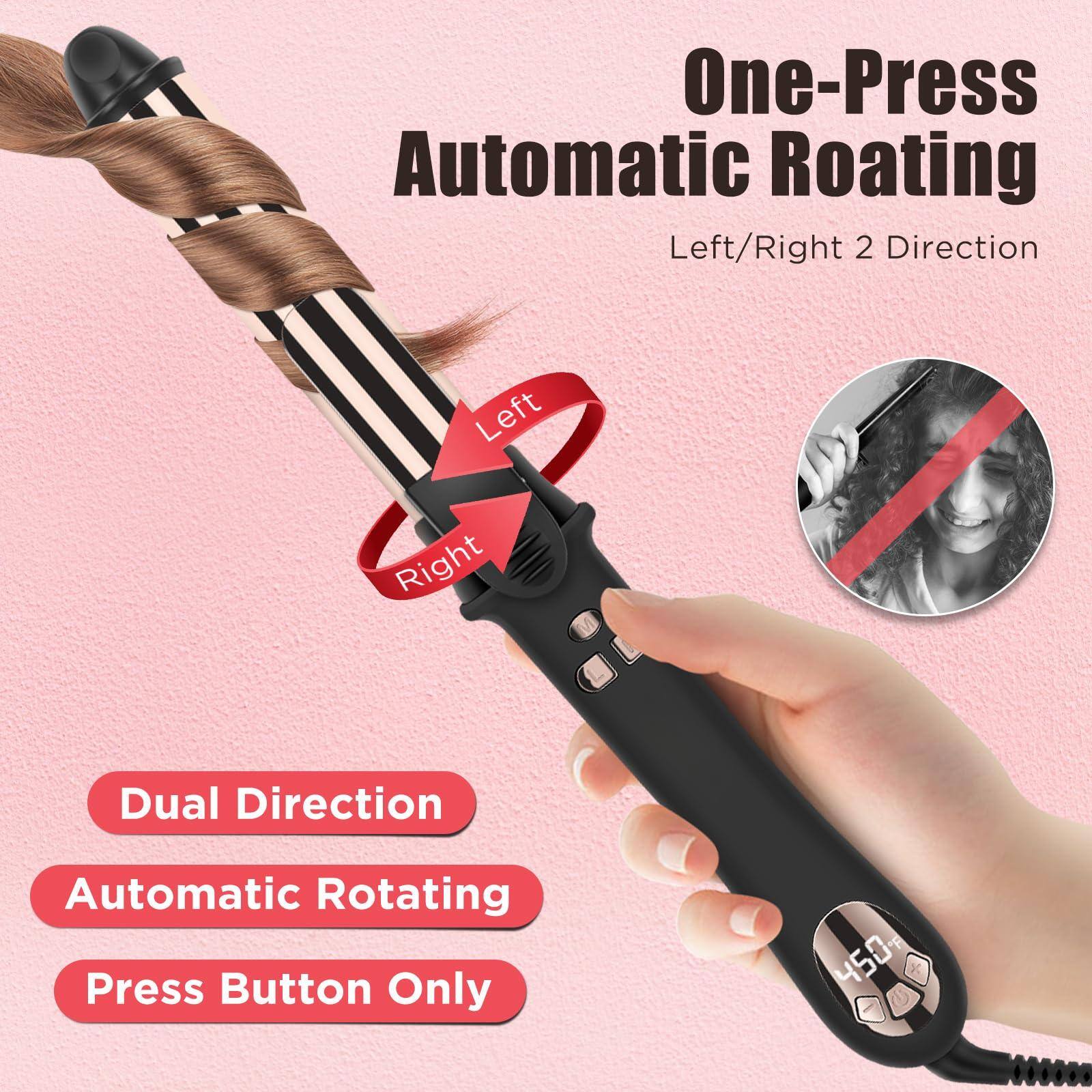One-Press Automatic Rotating  
Left/Right 2 Direction  

Dual Direction  
Automatic Rotating  
Press Button Only  

450°F