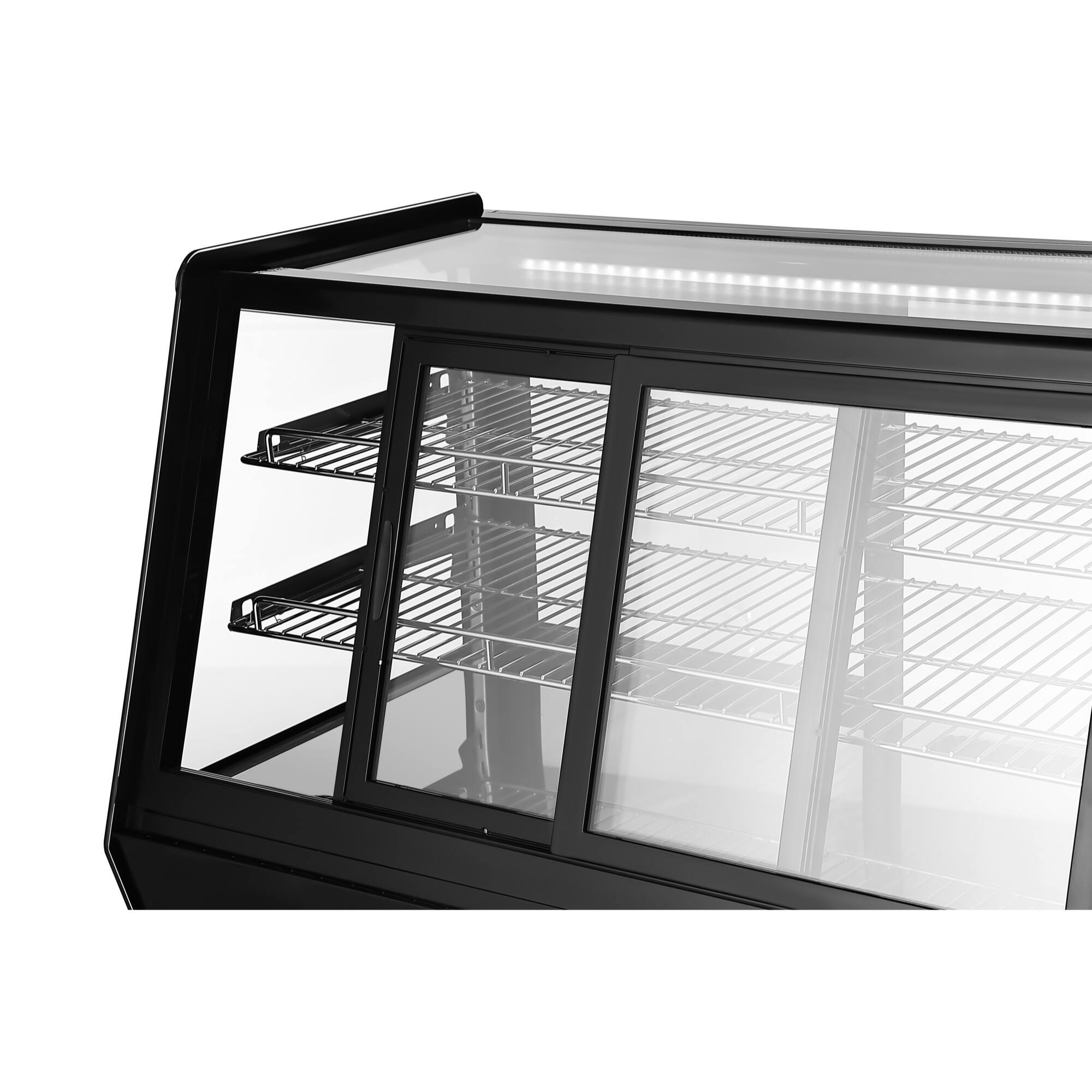 Alt View 5. Koolmore - 35 in. Self-Service Countertop Display Refrigerator in Black (CDC-165-BK) - Black.