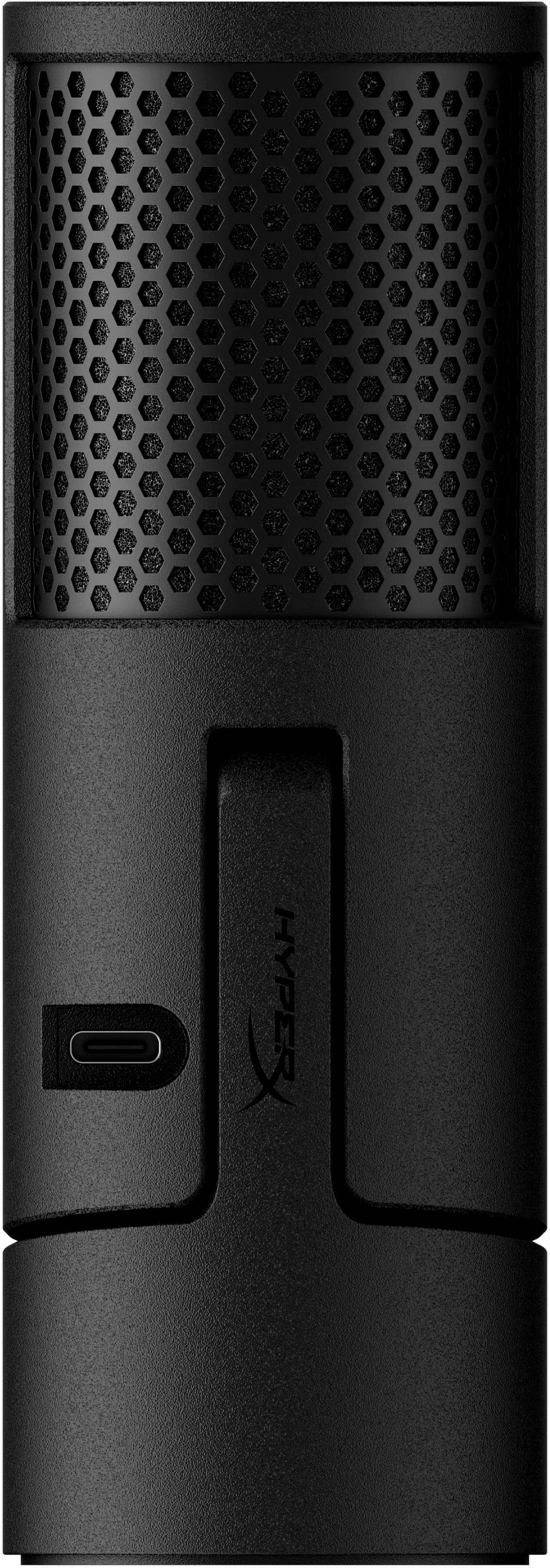 Alt View 8. HyperX - SoloCast 2 Wired Cardioid USB-C Condenser Gaming Microphone - Black.