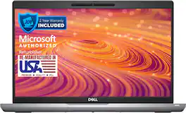 Dell - 5421 14" Refurbished Laptop - Intel 11th Gen i5-11500H with 16GB RAM - Intel Iris Xe Graphics - 256GB SSD - Dark Gray