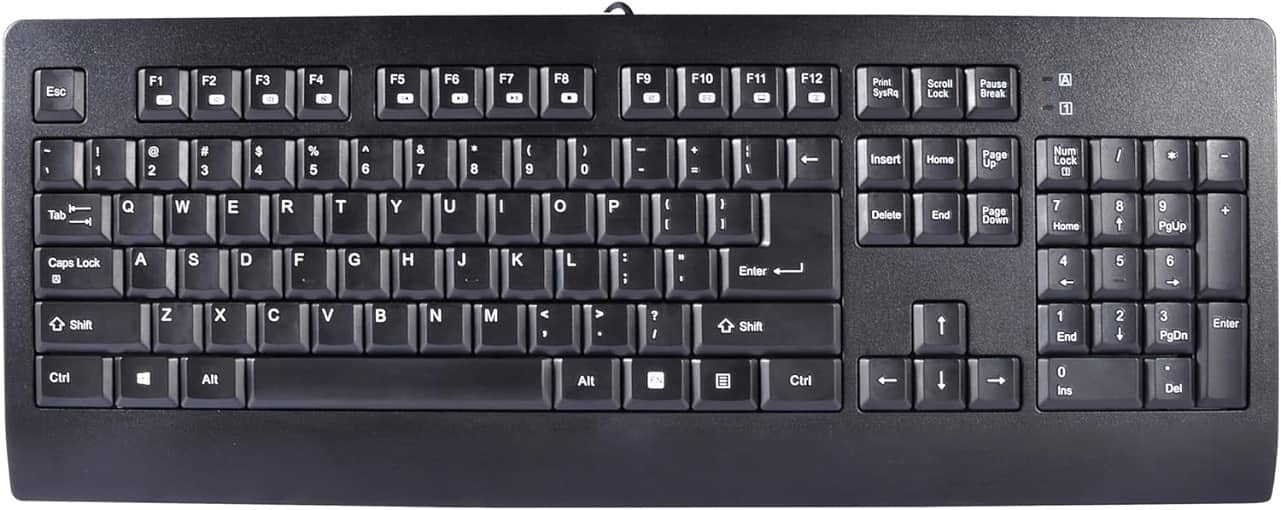 iMicro - KB-IM898RL Wired USB Keyboard - Black