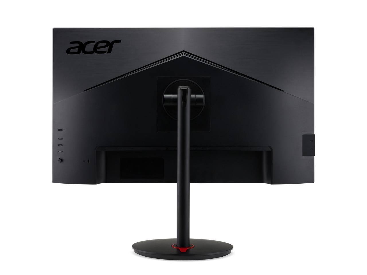 Alt View 4. Acer - Acer Nitro XV270U 27" WQHD IPS Gaming Monitor, AMD FreeSync Premium, 400Hz, 0.5ms, 90% DCI-P3, 2x2W Speakers.