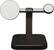 Front. mophie - Qi2 3-in-1 Charging stand Black - Black.