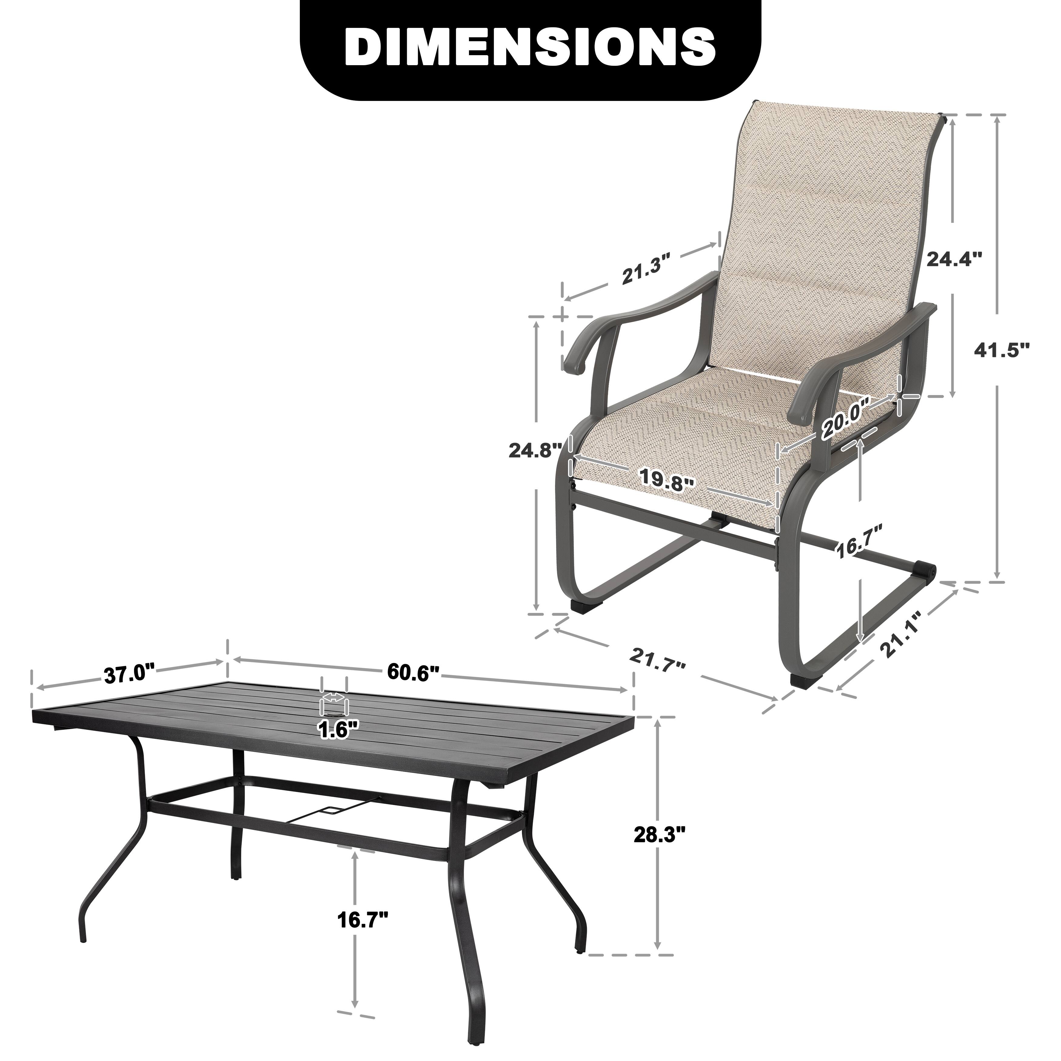 DIMENSIONS

21.3" 24.4" 41.5" 37.0" 60.6" 24.8" 19.8" 21.7" 20.0" 16.7" 21.1" 1.6" 28.3" 16.7"