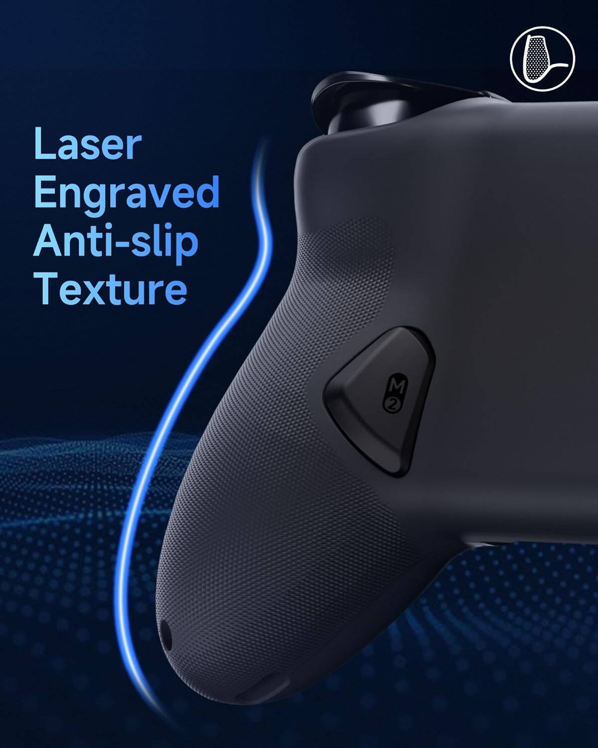 Laser Engraved Anti-slip Texture