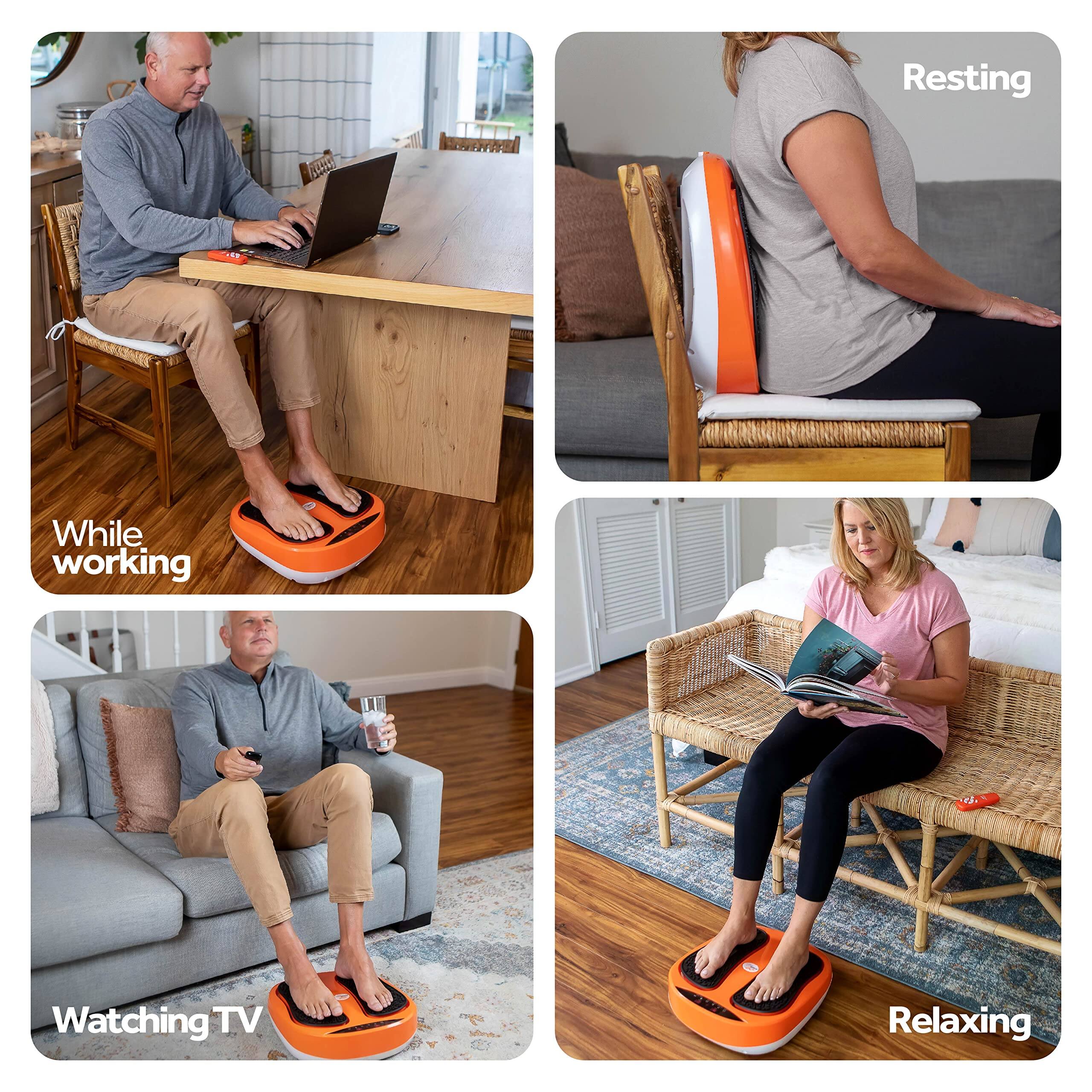 - While working
- Resting
- Watching TV
- Relaxing