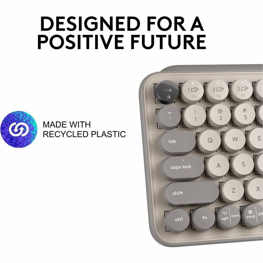 DESIGNED FOR A POSITIVE FUTURE

MADE WITH RECYCLED PLASTIC