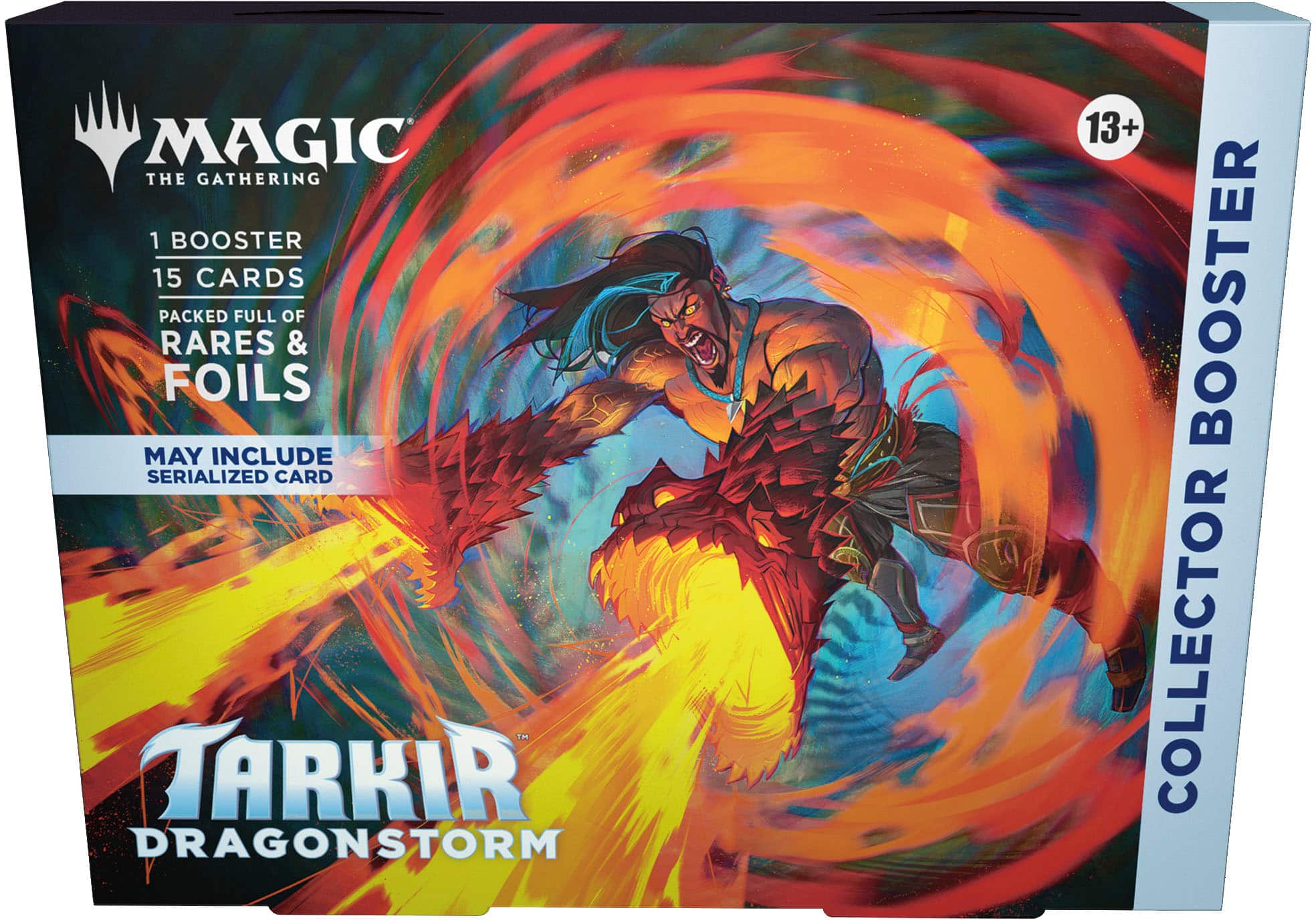 Wizards of The Coast - Magic: The Gathering Tarkir: Dragonstorm Collector Booster (15 Magic Cards) - Front_Zoom