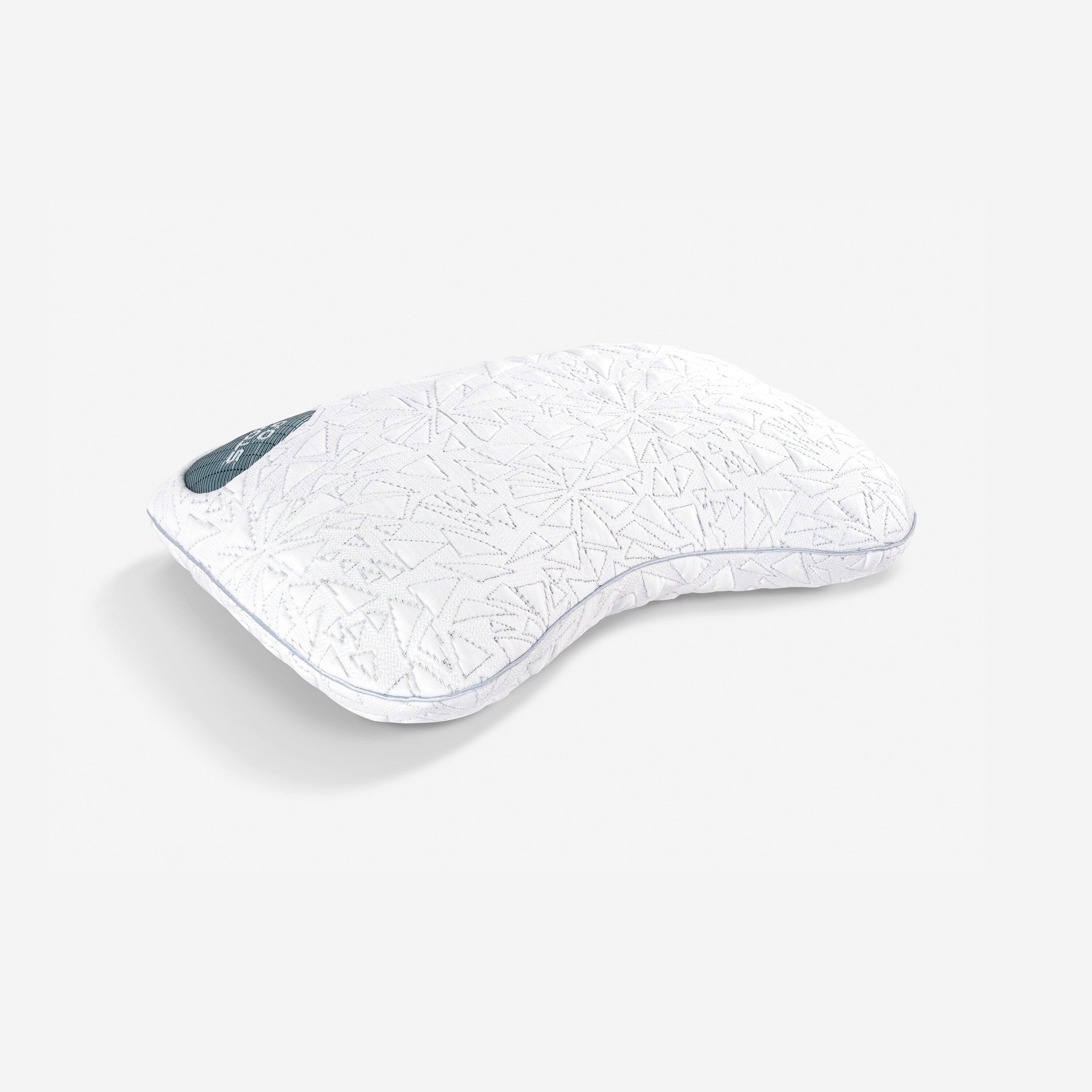 Alt View 3. Bedgear - Storm Cuddle Curve Performance® Pillow - White, Standard, 3.0 Loft - White.