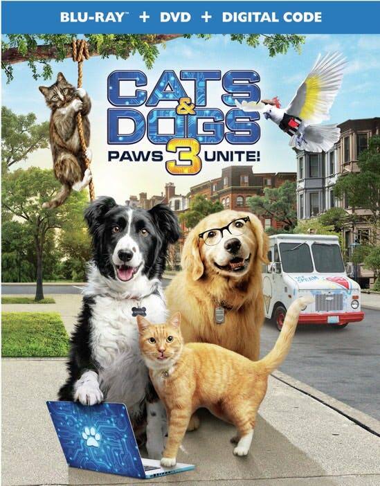 Front. Cats & Dogs 3: Paws Unite! (Blu-ray) [Blu-ray].
