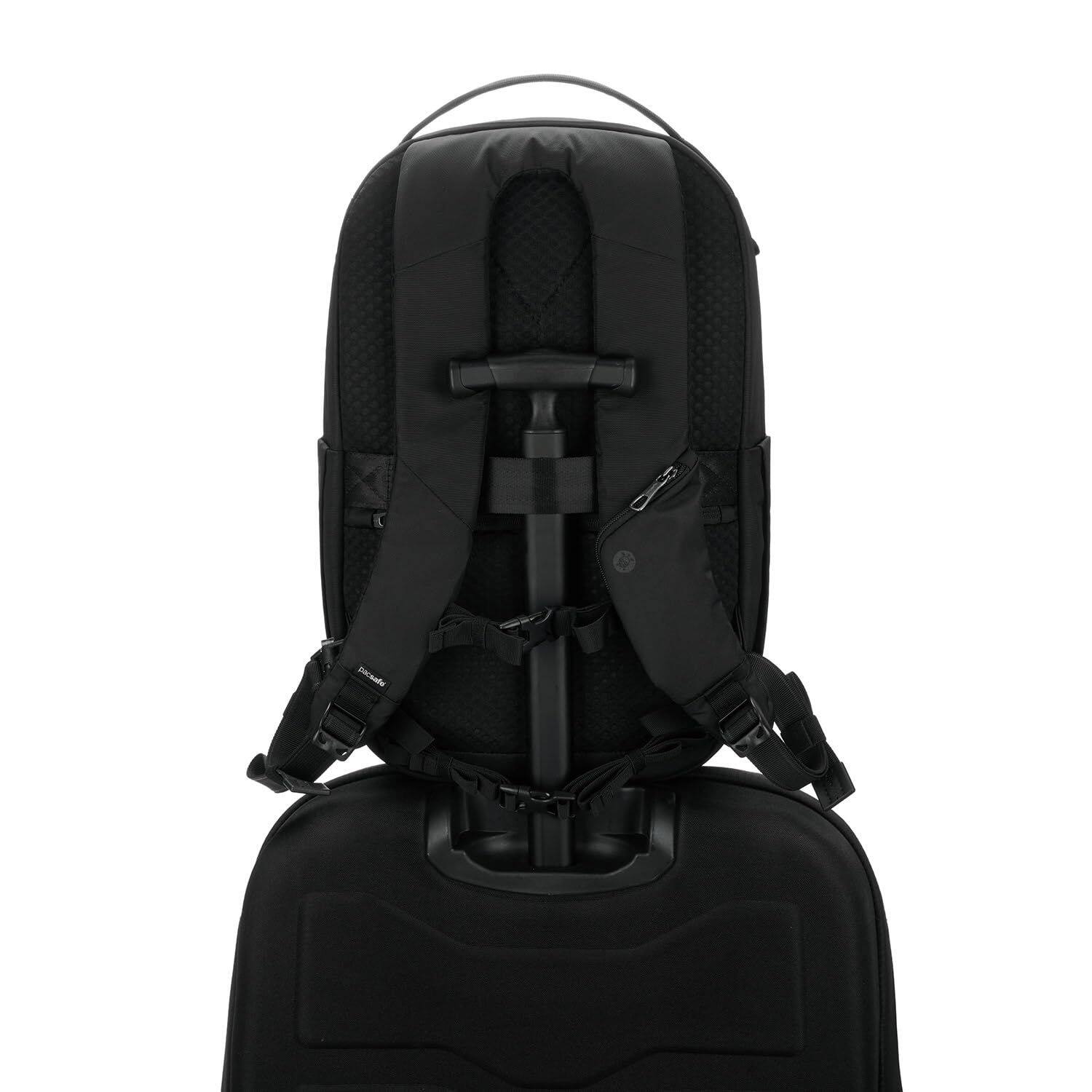 Pacsafe V 26L Tour Backpack Jet Black - Best Buy