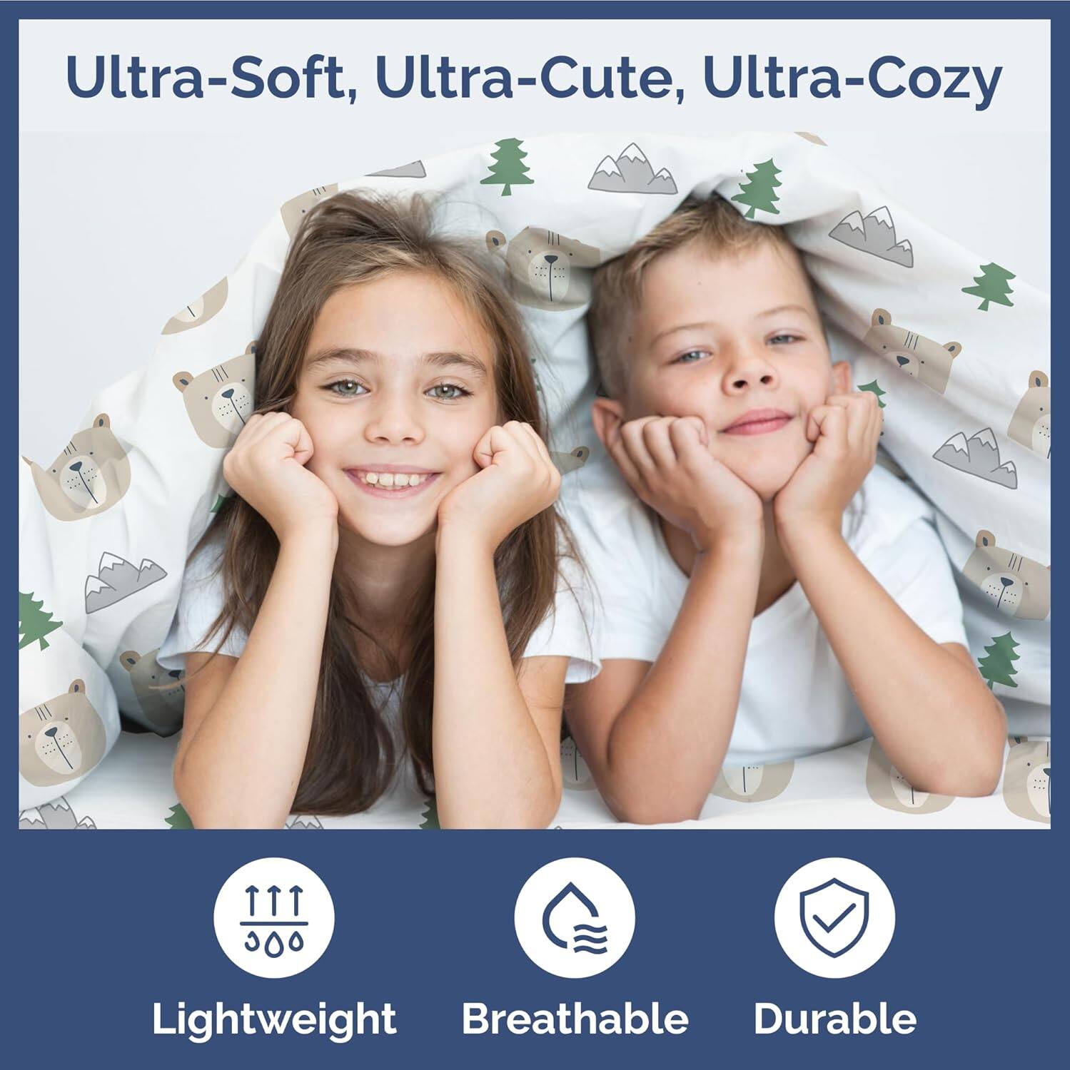 Ultra-Soft, Ultra-Cute, Ultra-Cozy

Lightweight, Breathable, Durable