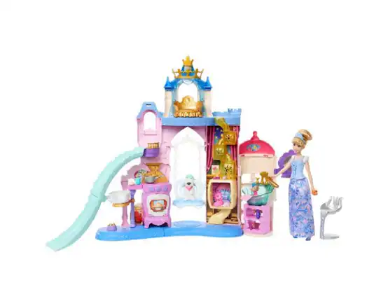 Front. Barbie - DISNEY PRINCESS ANIMAL PLAYSET W/ DOLL.