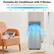 Portable Air Conditioner with 4 Modes: Note: Sleep mode can only be turned on by remote control. Cool, Dry, Fan, Sleep.