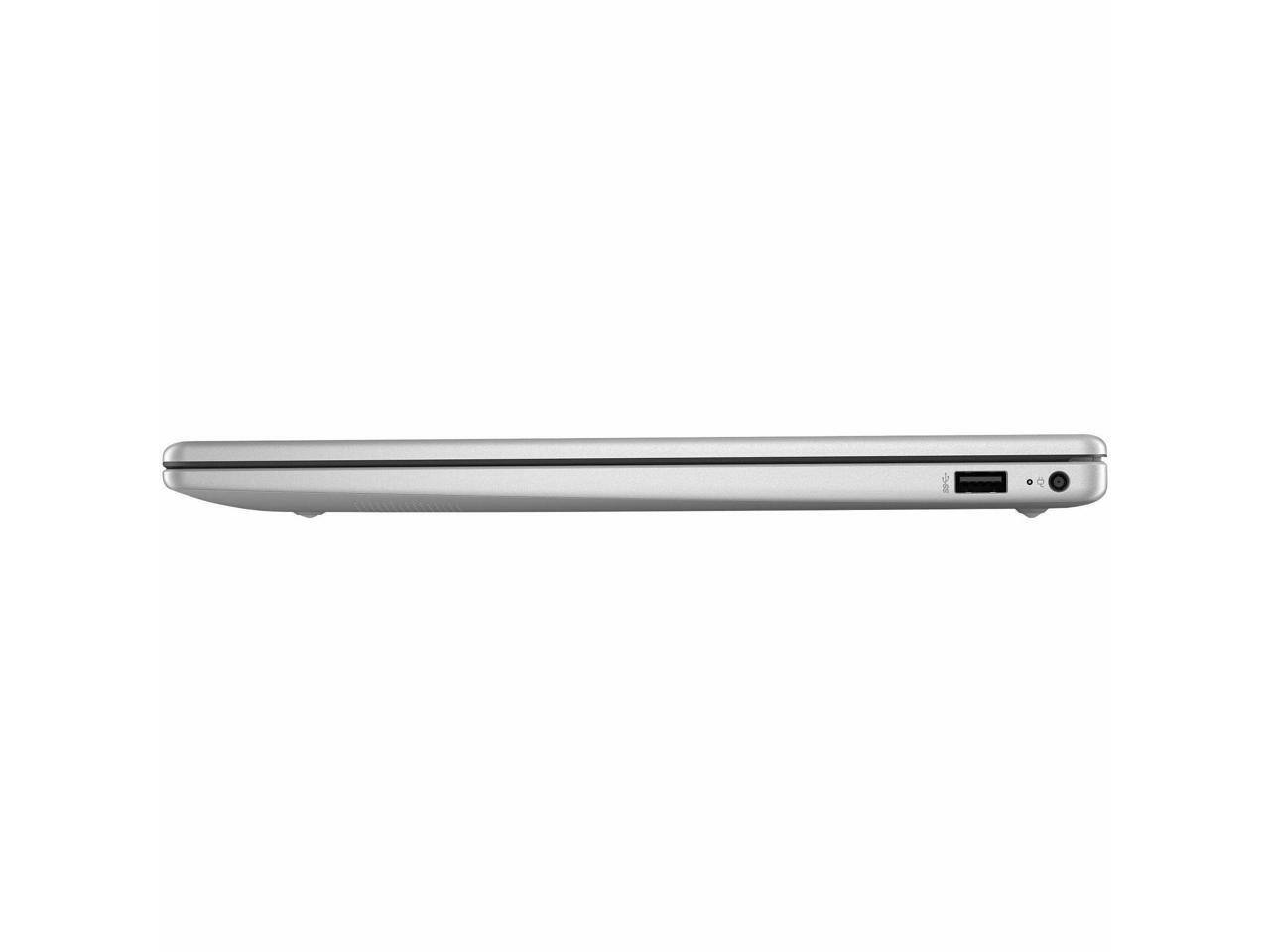 Alt View 4. HP - HP 15-fd0000 15.6" Notebook - Intel N200 - 4 GB - 128 GB - Silver - Windows 11 - Natural Silver.