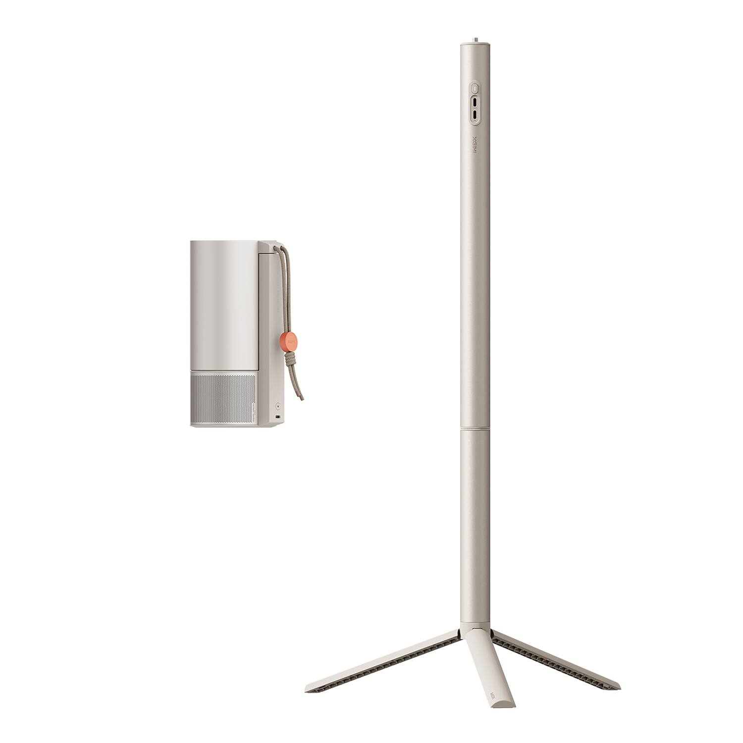 Alt View 7. XGIMI - Xgimi Xn13a-s Mogo 3 Pro 1080p Full Hd Mini Portable Projector Bundle - Gold.