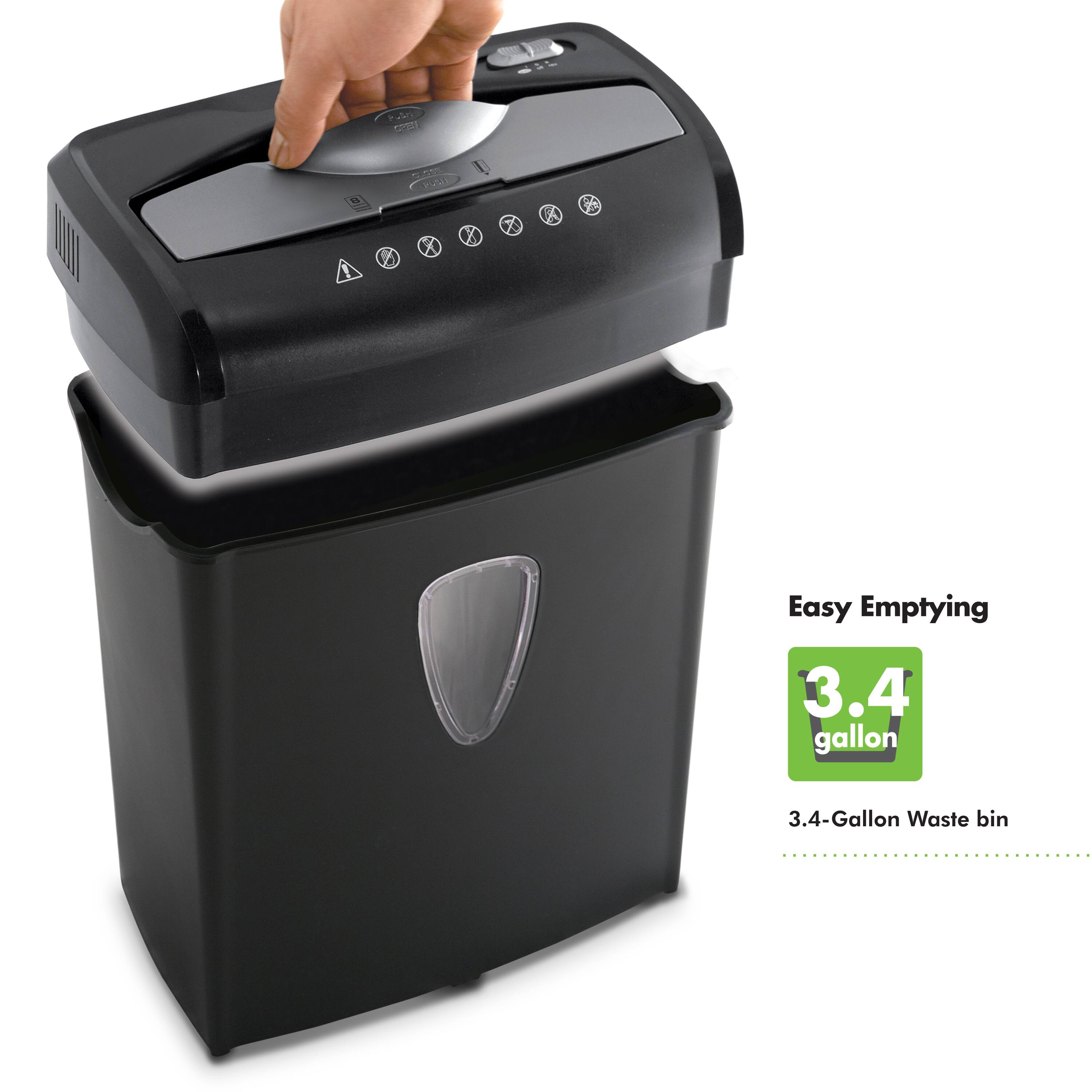 Easy Emptying  
3.4-Gallon Waste bin