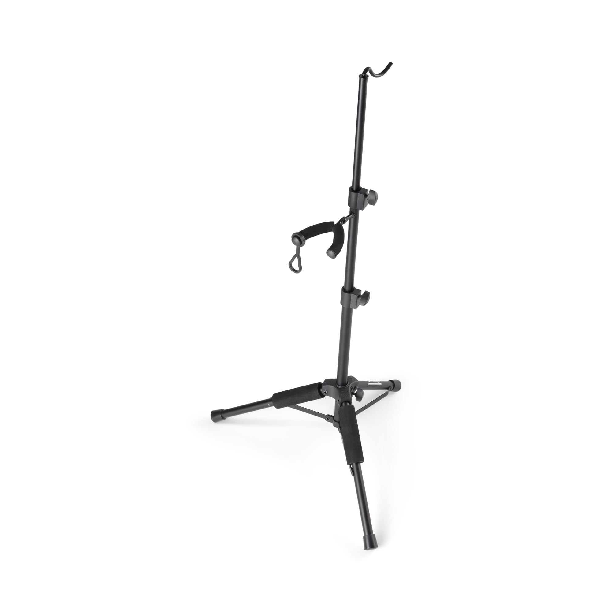 Alt View 2. On Stage Stands - OnStage Viola/Violin Stand with Bow Holder Foldable Orchestral Strings Accessories-Head Protection Lock&Bow - Black.