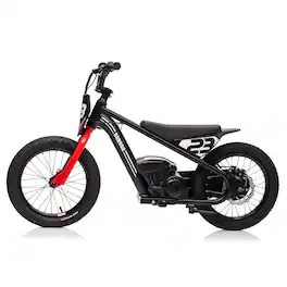 GARVEE - 16” Kids Electric Dirt Bike, 360W Motor, Adjustable Speeds 6.84-15.53 MPH, 24V Detachable Battery, Off-Road Wheels
