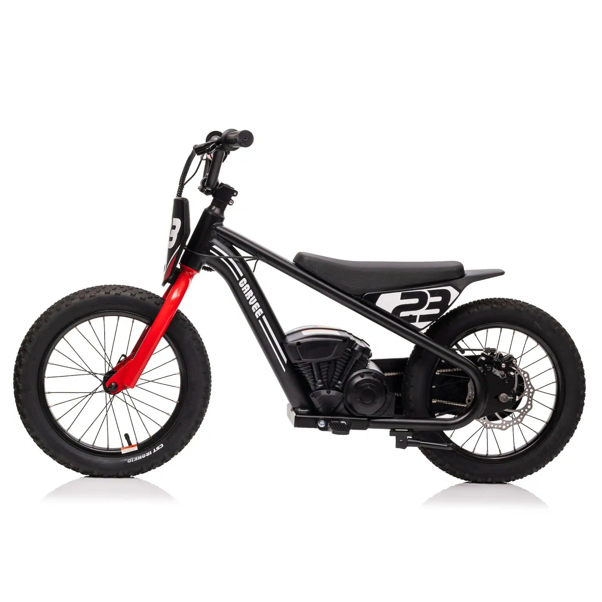 GARVEE - 16” Kids Electric Dirt Bike, 360W Motor, Adjustable Speeds 6.84-15.53 MPH, 24V Detachable Battery, Off-Road Wheels