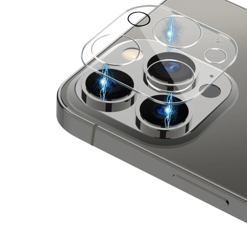 Home Collection - Tempered Glass Camera Lens Protector Cover for iPhone 13 Mini - Clear