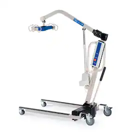 Invacare - Reliant Electric Patient Lift with 450 lb Capacity and Manual Low Base - White