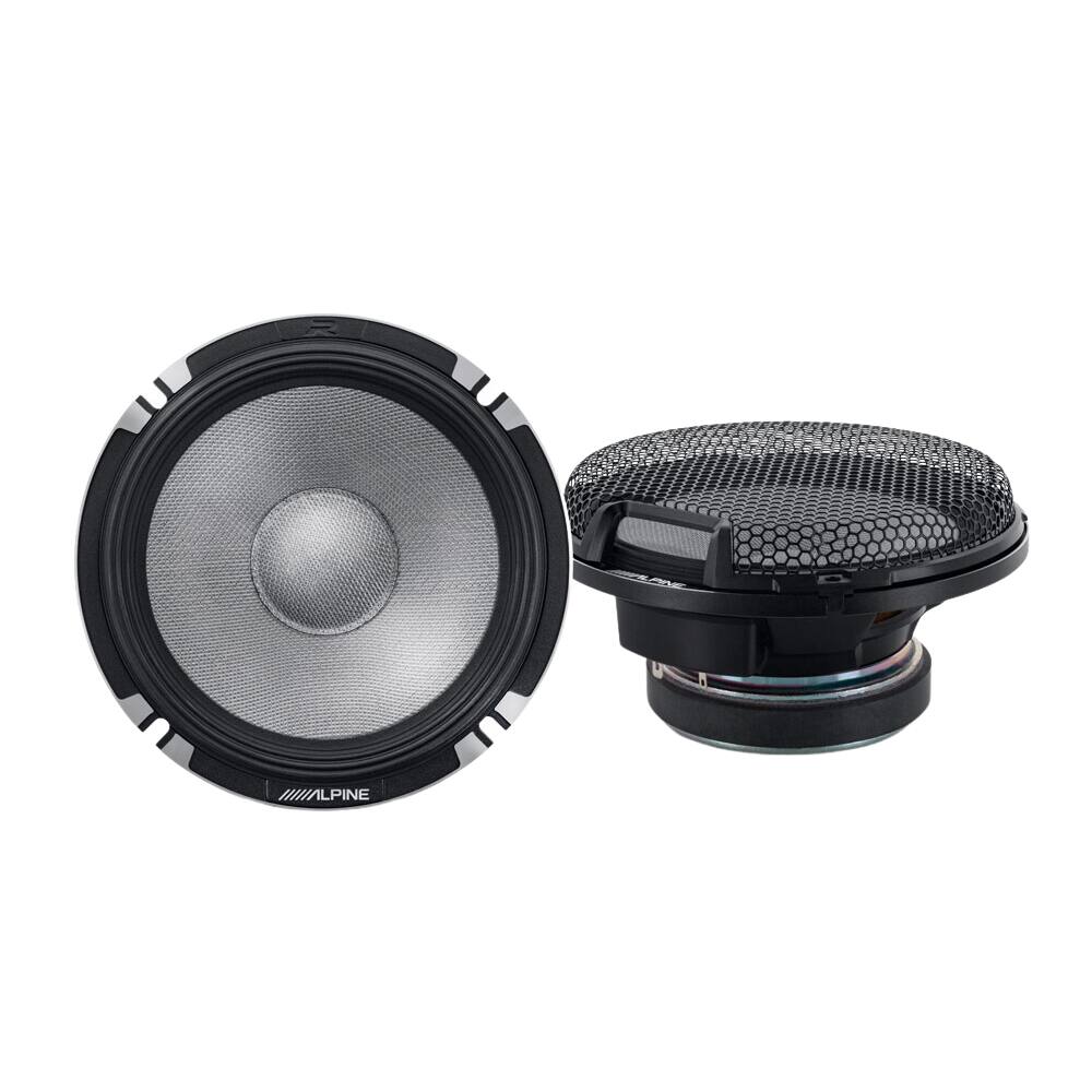 Alt View 2. Alpine - Alpine R-Series 2-Pack R2-S652 6.5" 300W Peak 2-Way Pro Component Speakeres.