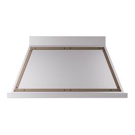 ILVE - 48 inches - Externally Vented - Wall Range Hood - Stainless Steel