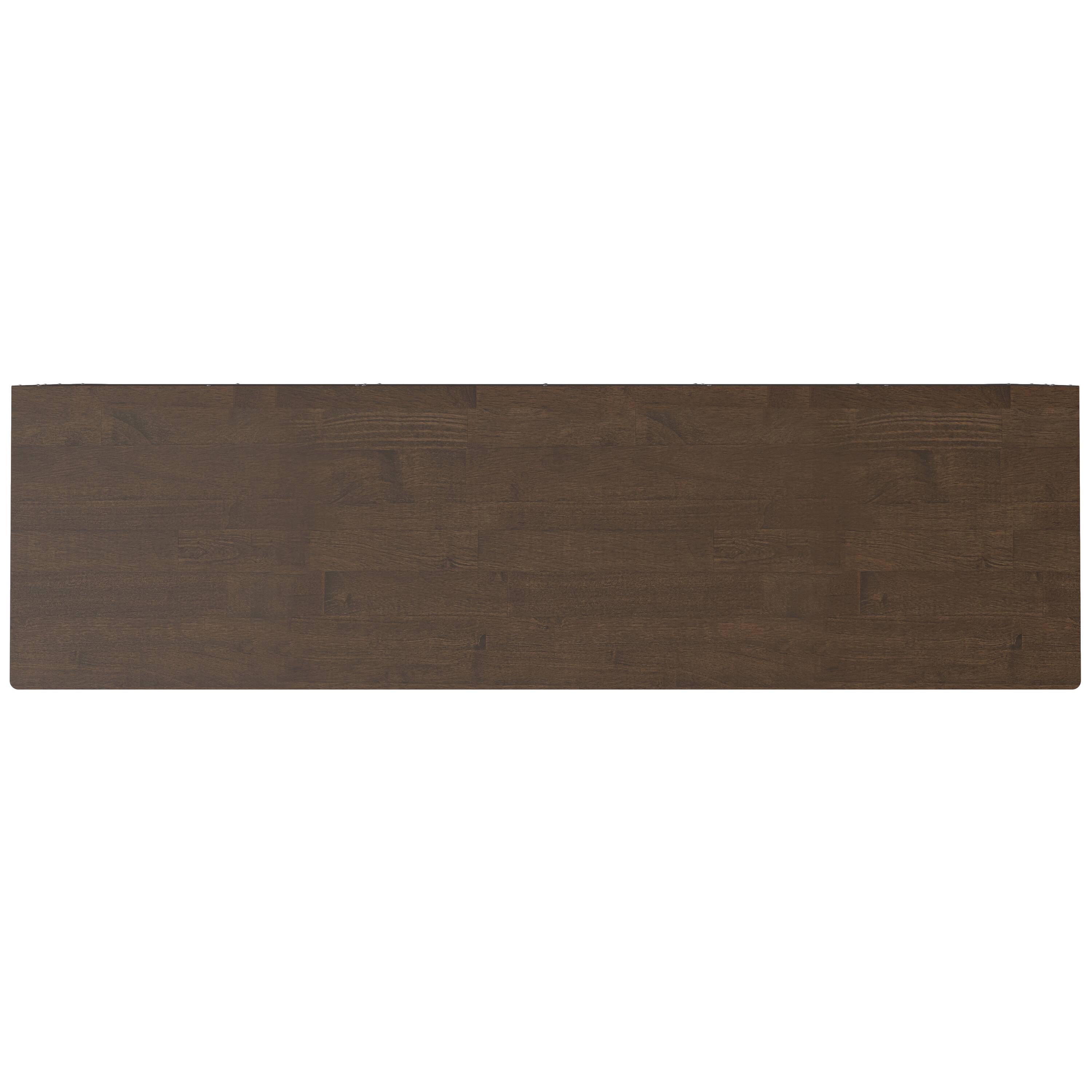 Alt View 5. Simpli Home - Simpli Home Harper 60 inch Wide Solid Wood 3 Door Sideboard Buffet in Walnut Brown - Walnut Brown.