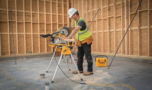 Alt View 6. Dewalt - Dewalt 100ft 10/3 Lighted Extension Cord - Yellow.