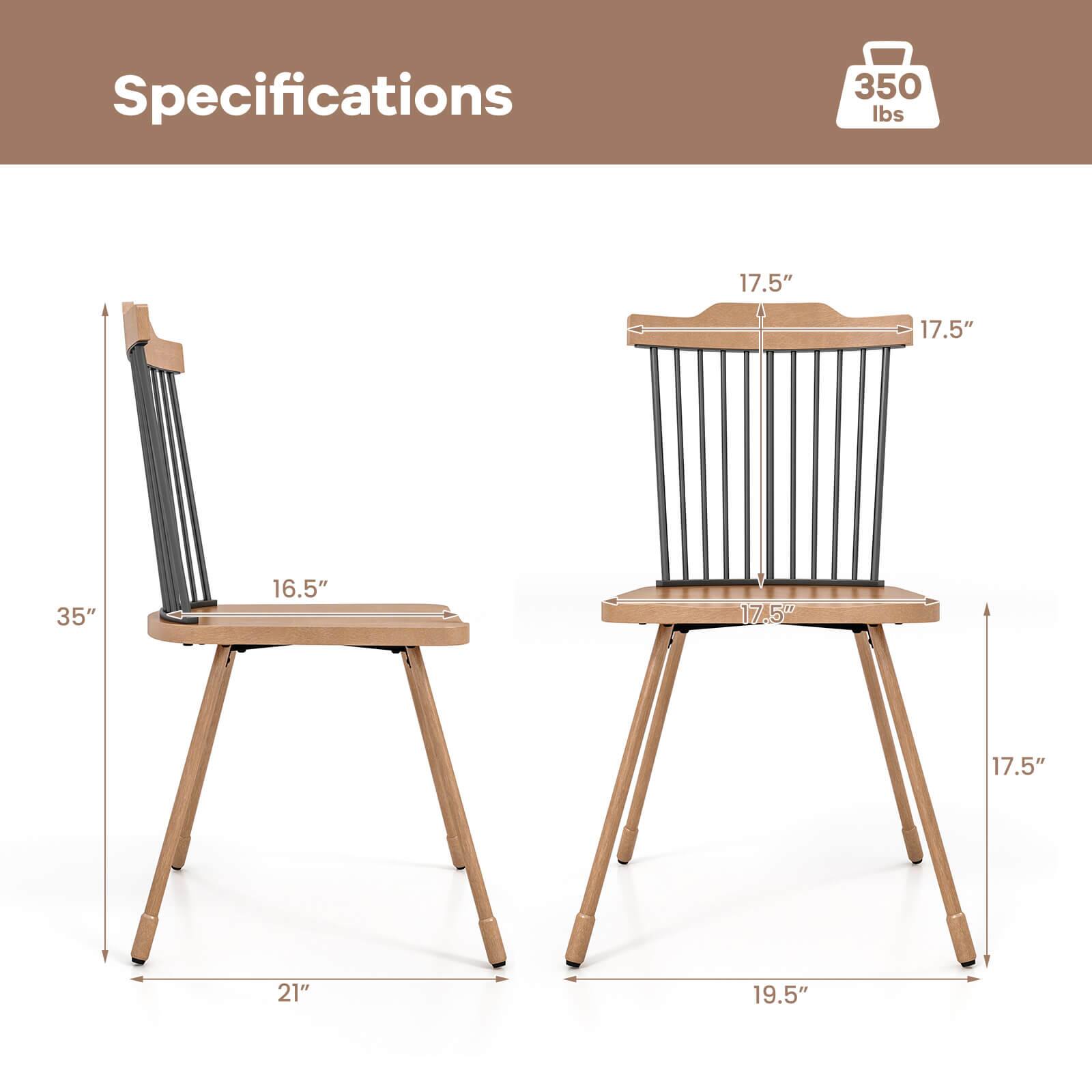 Specifications  
350 lbs  
17.5"  
17.5"  
35"  
16.5"  
17.5"  
17.5"  
21"  
19.5"