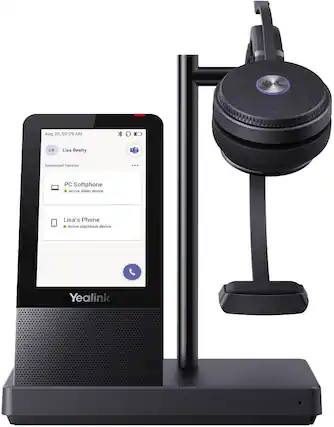 Aug 20, 09:29 AM
LB Lisa Beatty
Connected Devices
PC Softphone
Active dialer device
Lisa's Phone
Active playback device
Yealink