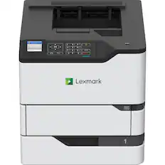 Front. Lexmark - Lexmark MS820 MS823n Desktop Laser Printer - Monochrome - 65 ppm Mono - 1200 x 1200 dpi Print - 650 Sheets Input - Monochrome.