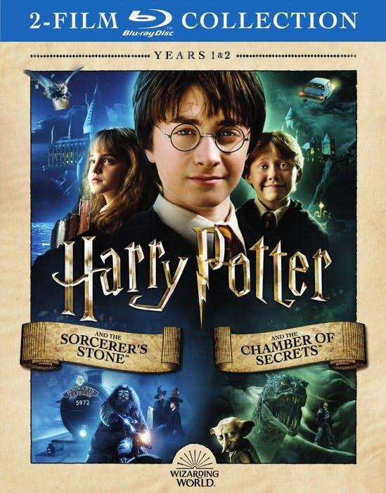 Harry Potter: Sorcerer Stone / Chamber of Secrets (Blu-ray Double Feature) [Blu-ray] [Standard]