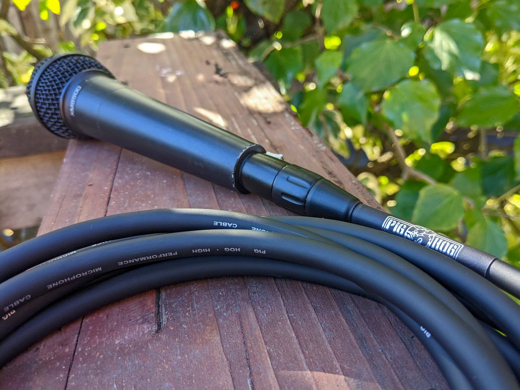 CABLE N HIGH HOG PIG TANDIN PERFORMANCE MICROPHONE CABLE  
PIG S NHOG DIA
