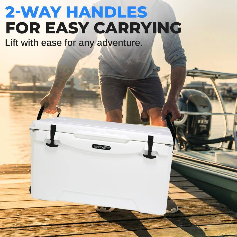 2-WAY HANDLES FOR EASY CARRYING  
Lift with ease for any adventure.
