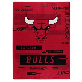 Northwest - Chicago Bulls 50" x 60" Digitize Raschel Throw Blanket - Red