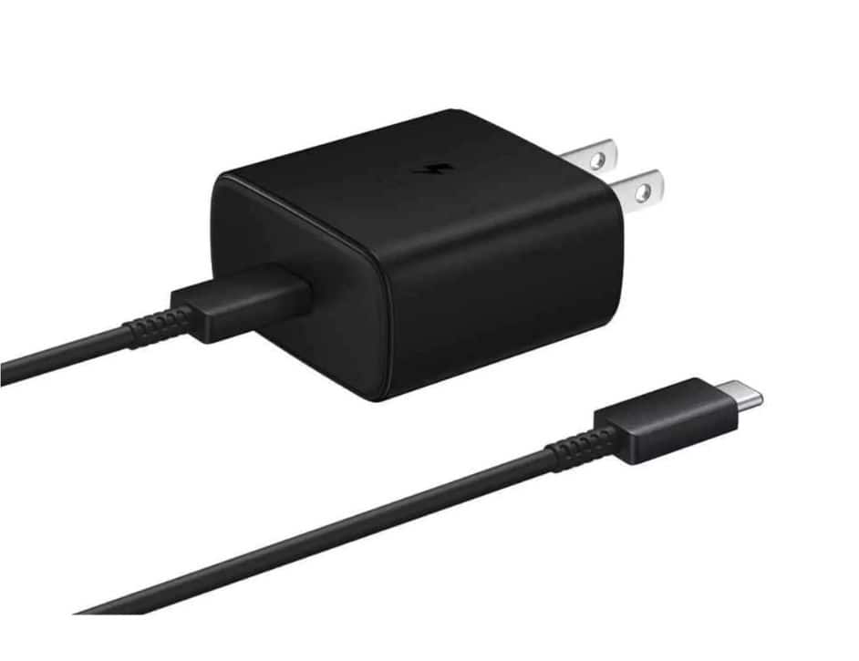 Samsung - 15W USB-C Power Adapter | Color: Black - Black