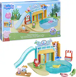 Hasbro - Collectibles - Peppa Pig - Peppa's Waterpark Playset - Multicolor