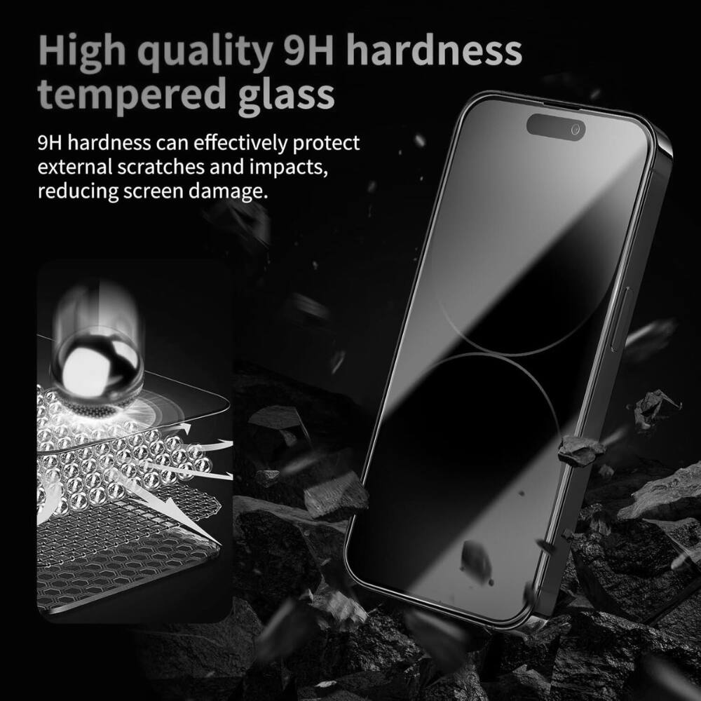 High quality 9H hardness tempered glass

9H hardness can effectively protect external scratches and impacts, reducing screen damage.