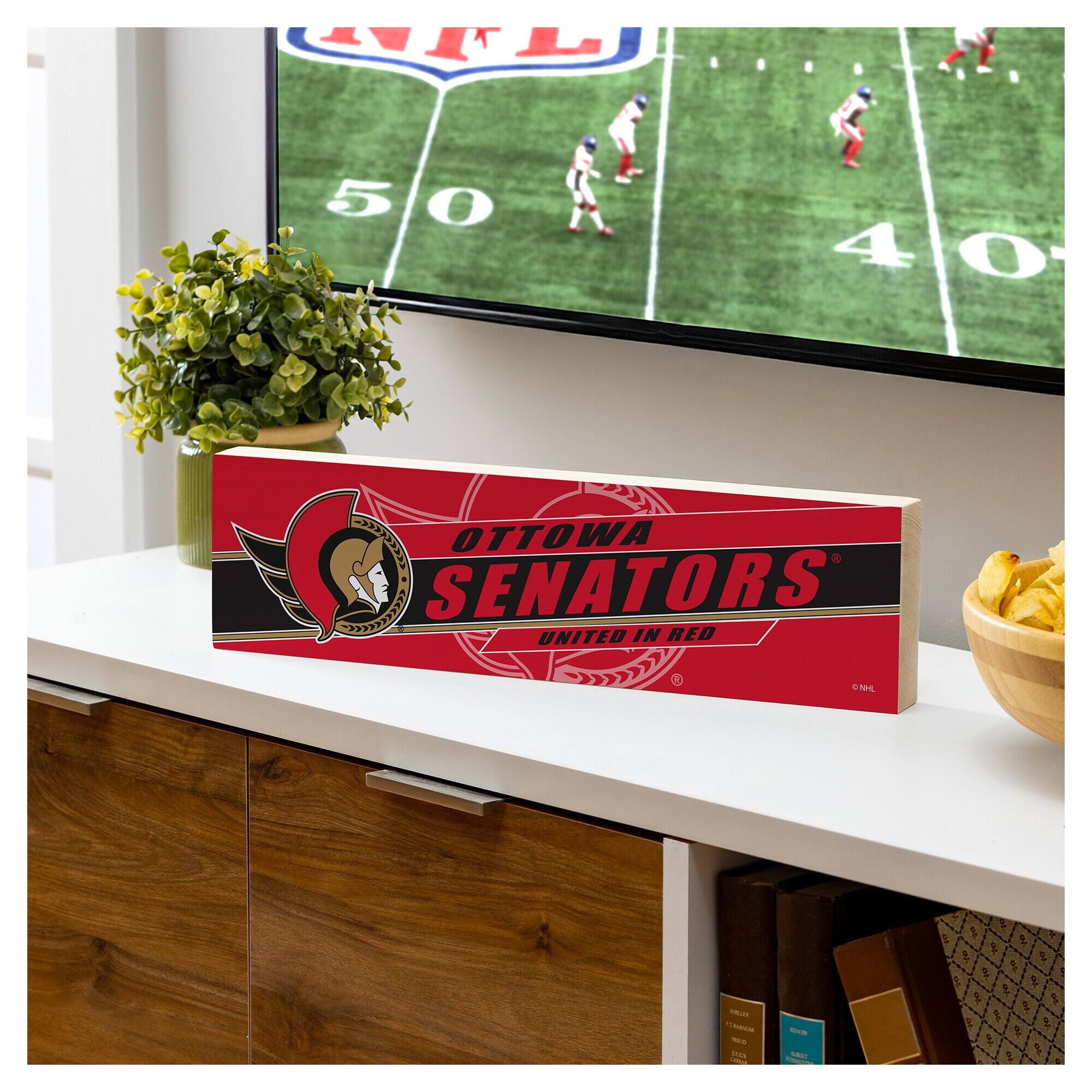 OTTAWA SENATORS  
UNITED IN RED